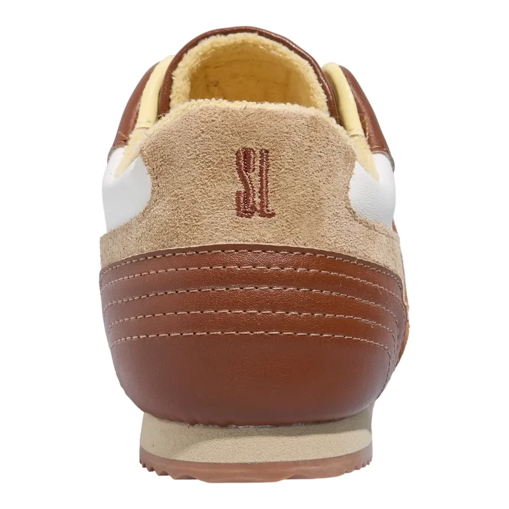 Tenis Couro Camurca Biscuit - vista 5 de 5