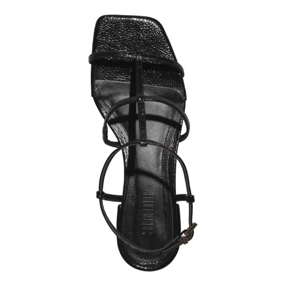 Rasteira Verniz Wetting Preto - vista 4 de 4