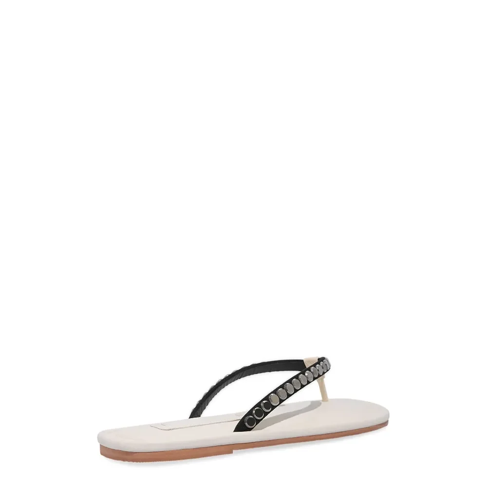 Rasteira Napa Soft Off White - vista 3 de 4