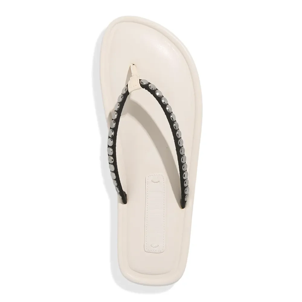 Rasteira Napa Soft Off White - vista 4 de 4