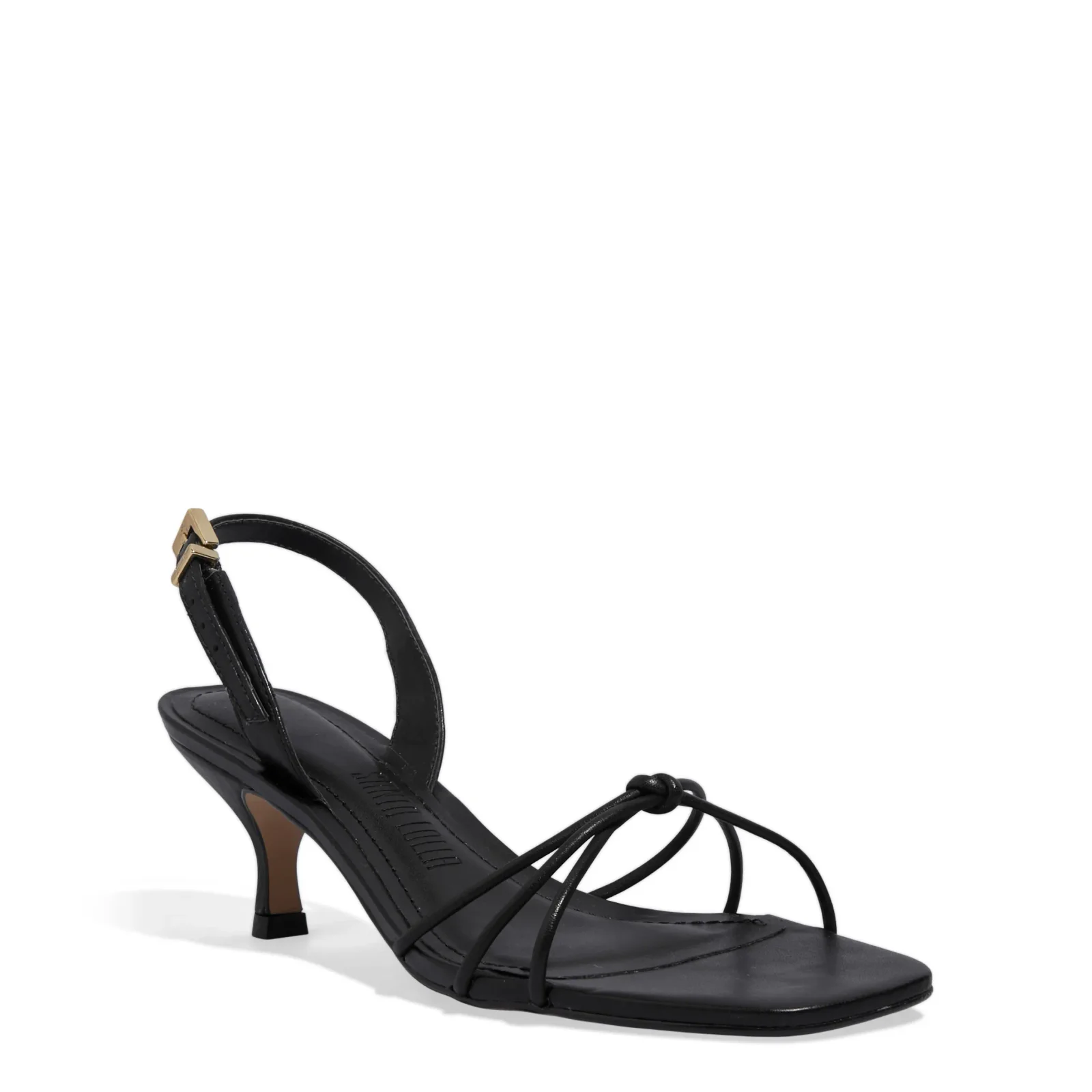 Sandalia Couro Nobre Soft Preto - vista 2 de 3