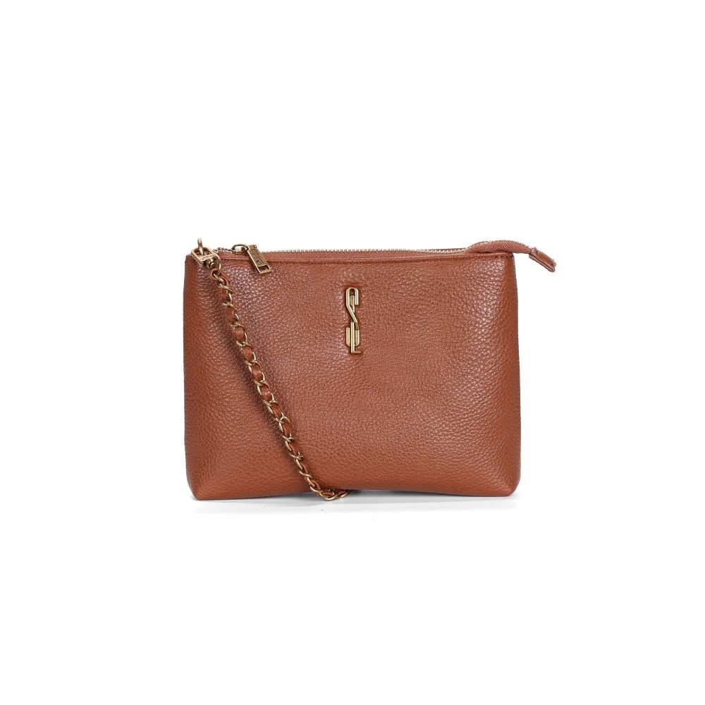 Bolsa Floater Marrom Alça Transversal - vista 1 de 3