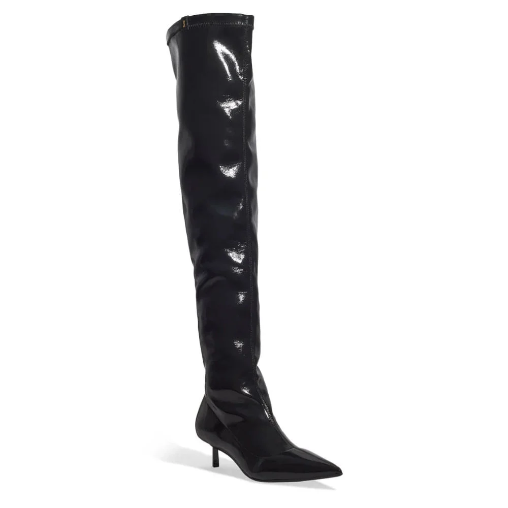 Bota Vernizatto Stretch Preto - vista 2 de 3
