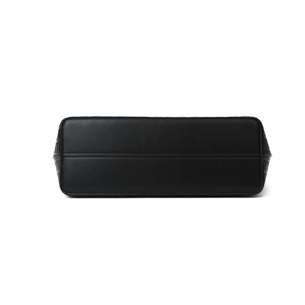 Shopper Material Soft Cubos Preto - vista 6 de 7