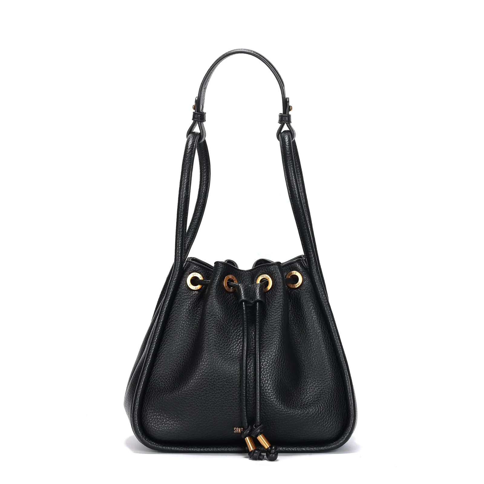 Bolsa Bucket Grande Floater Preta Alça De Ombro - vista 1 de 3