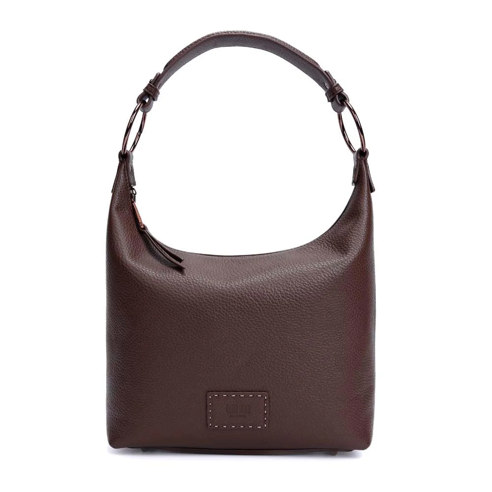 Bolsa Grande Floater Marrom Dark Alça De Ombro - vista 1 de 7