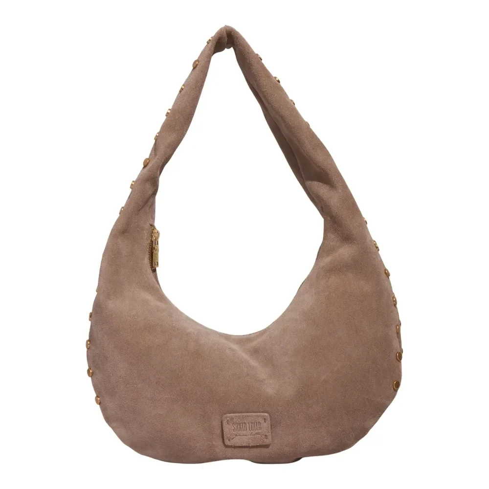 Bolsa M Couro Camurça Hot Sand - vista 1 de 3