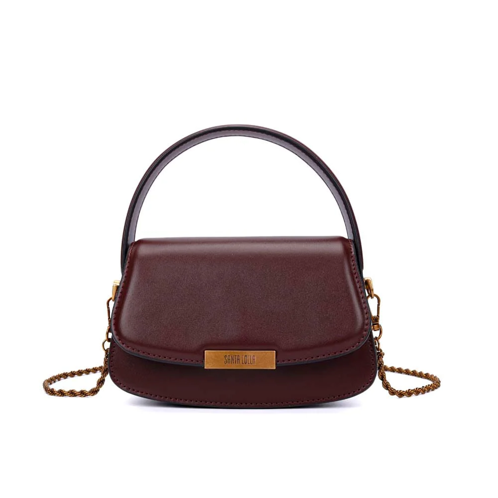 Bolsa Pequena Soft Roxo Berry Alça Dupla - vista 1 de 7