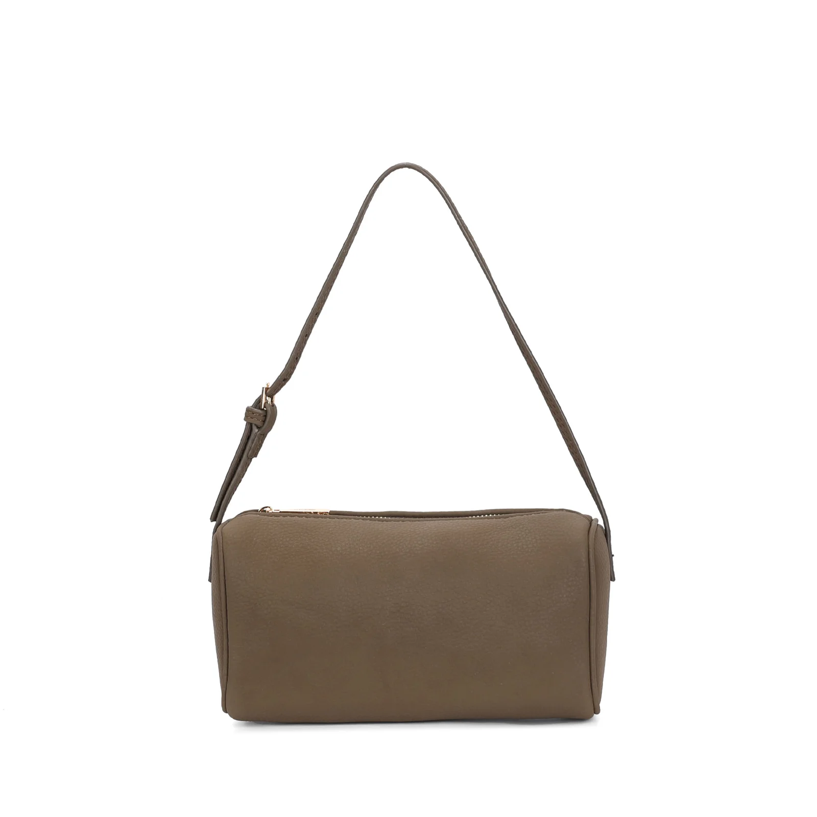 Bolsa Pequena Nobuck Verde Army Alça De Ombro - vista 1 de 3