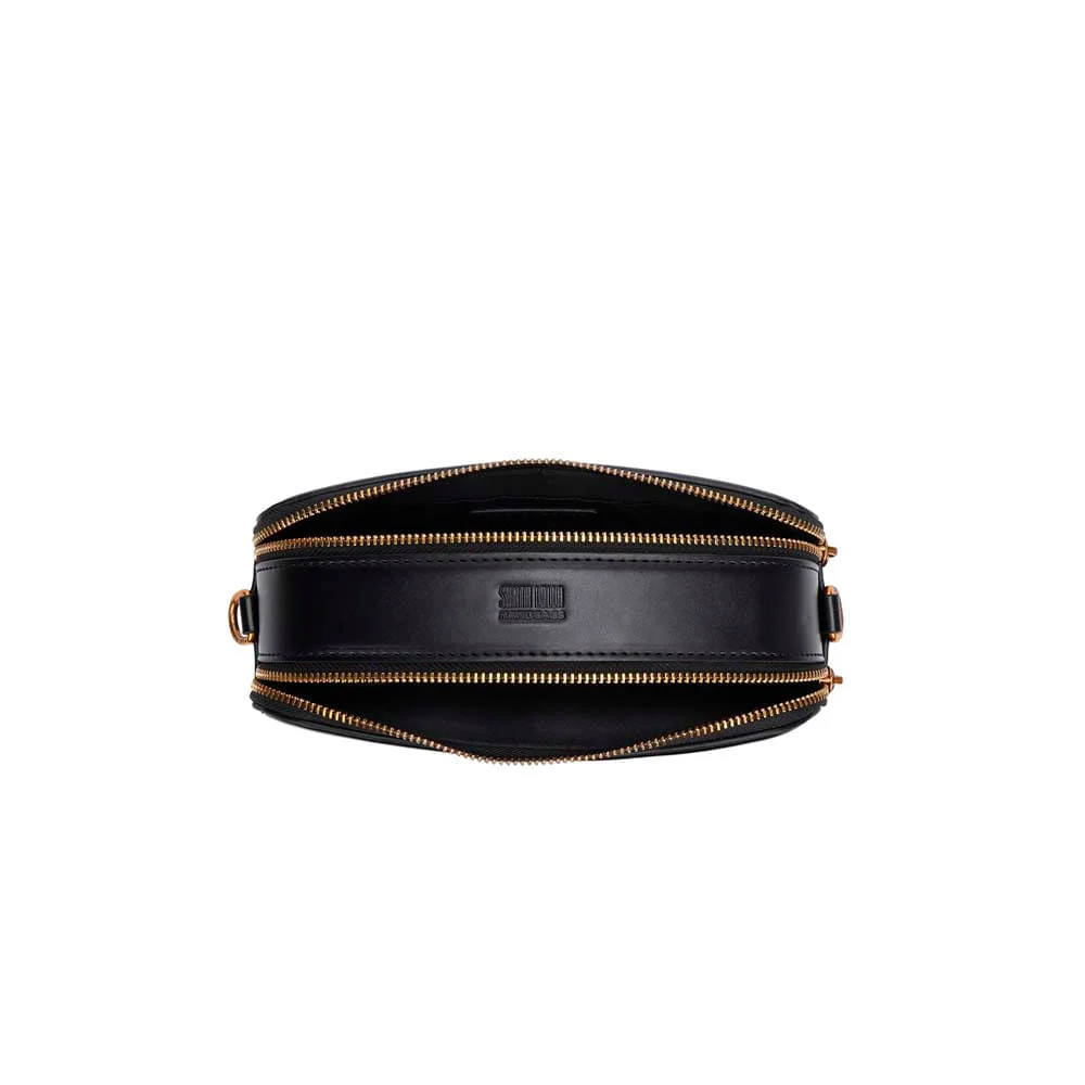 Bolsa Pequena Soft Preta Alça Transversal - vista 5 de 5