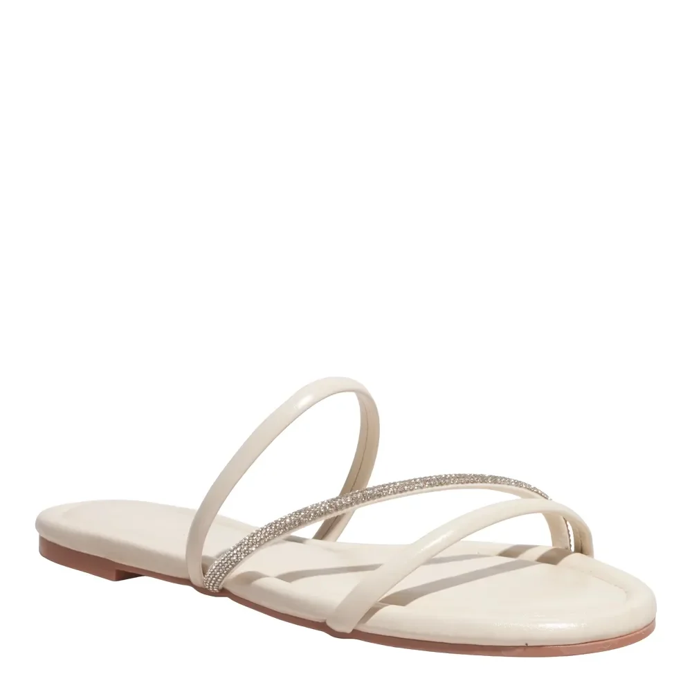 Rasteira Napa Madri Off White - vista 2 de 4