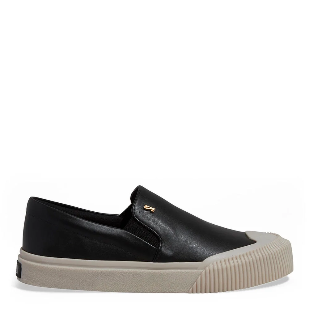 Tênis Slip On Napa Soft Preto - vista 1 de 4