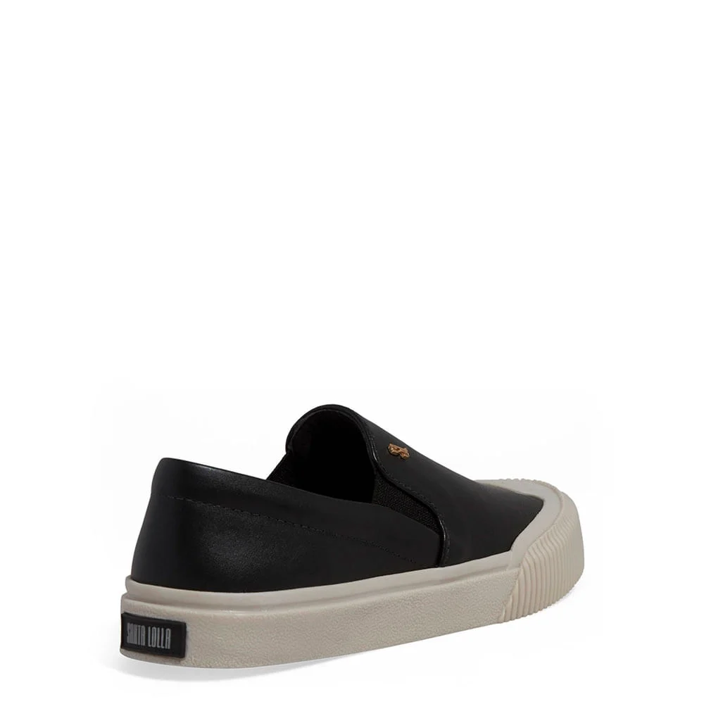 Tênis Slip On Napa Soft Preto - vista 3 de 4