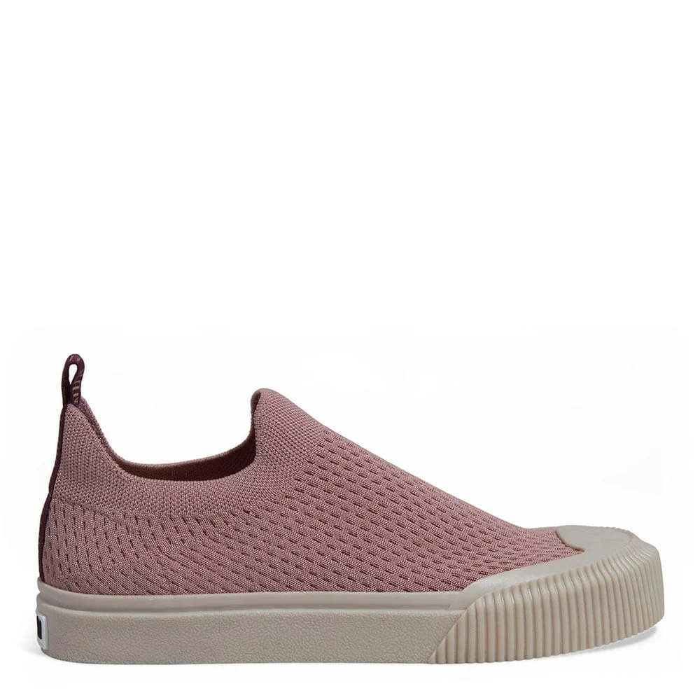 Tênis Meia Slip On Têxtil Knit Dusty Rose - vista 1 de 4
