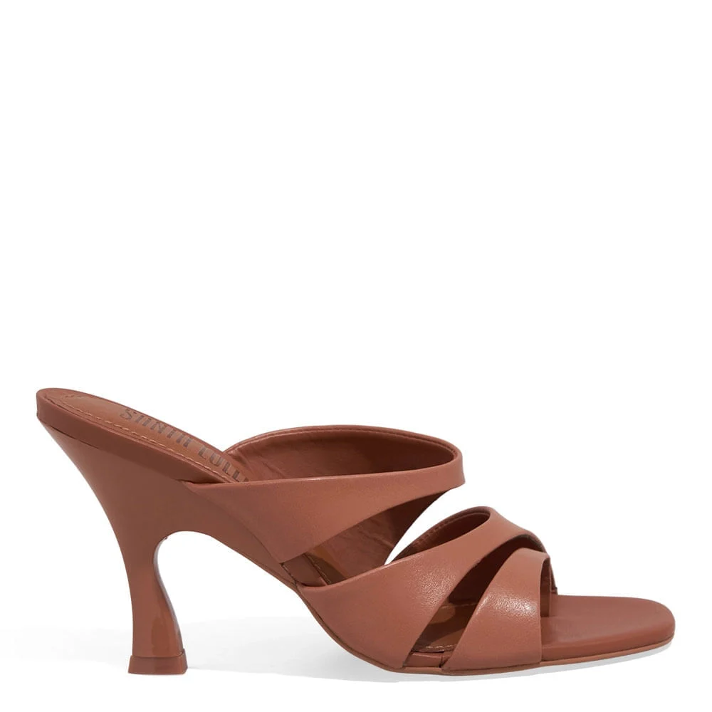 Mule Couro Nobre Soft Salto Taça - vista 1 de 4