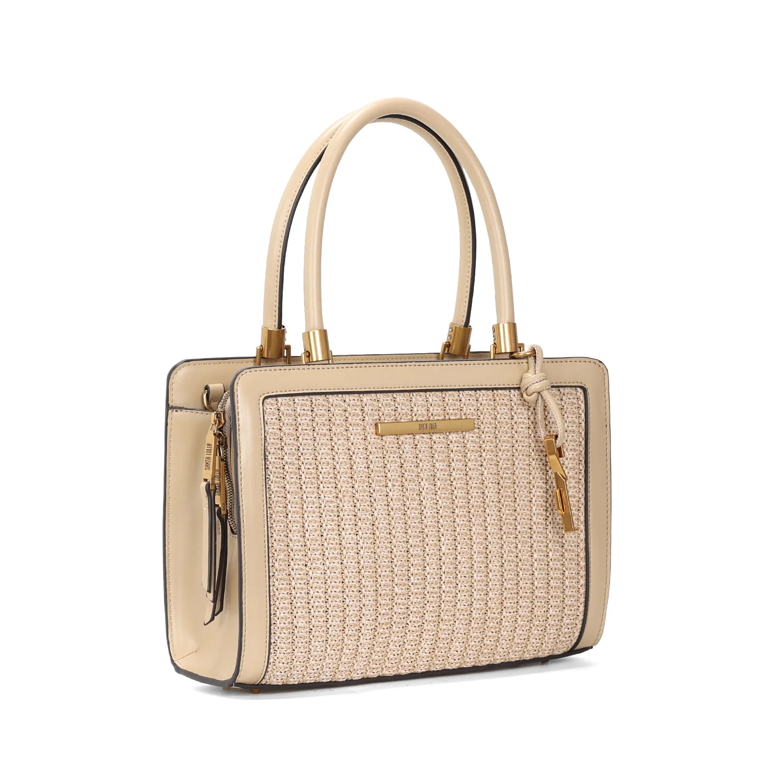 Bolsa G Tramado Beige - vista 1 de 2
