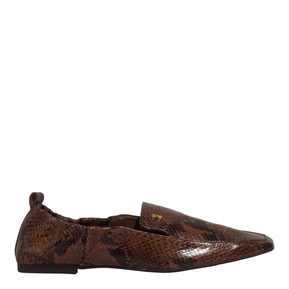 Mocassim New Snake Marrom Castanho - vista 1 de 5