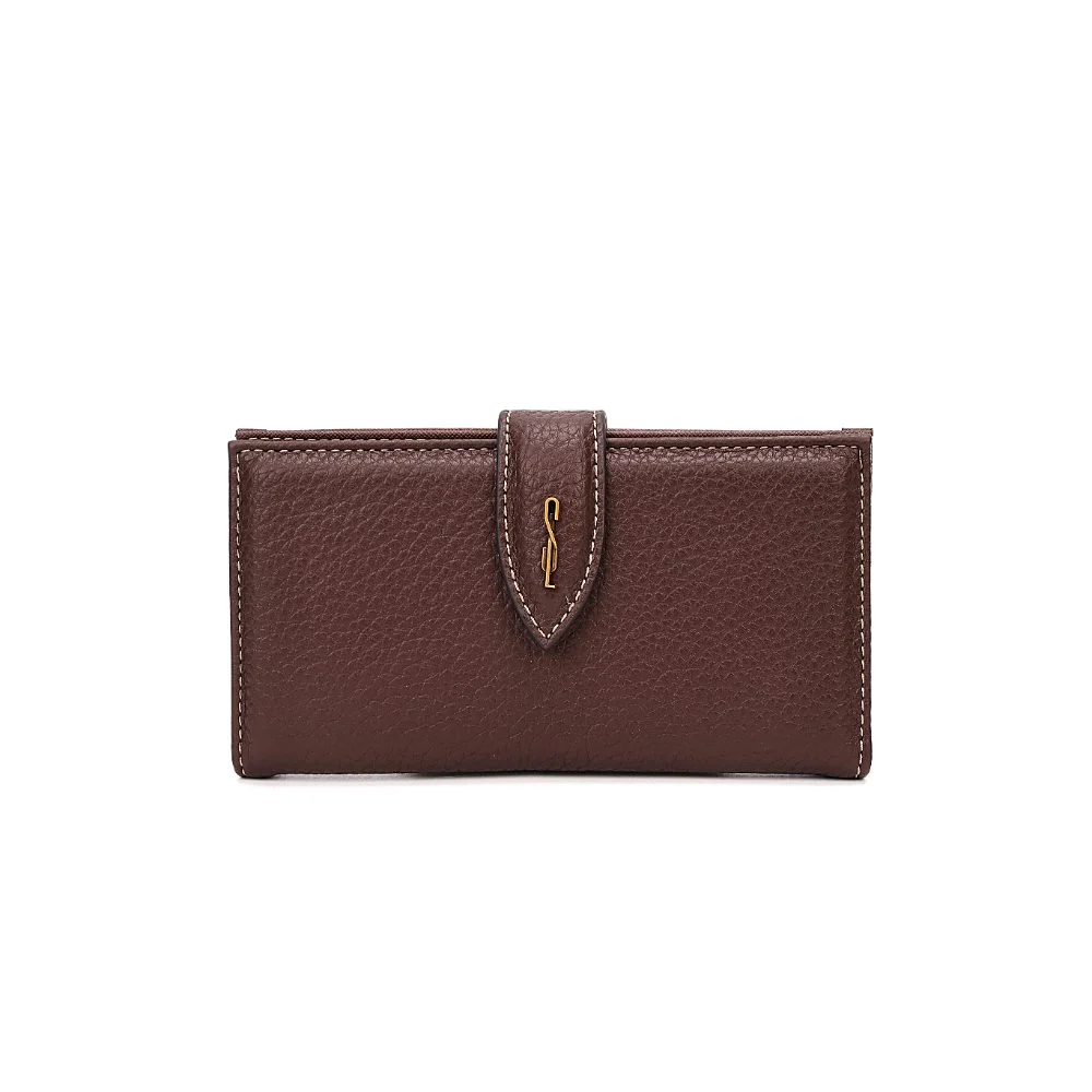Carteira Retangular Floater Marrom Dark Cocoa - vista 1 de 7