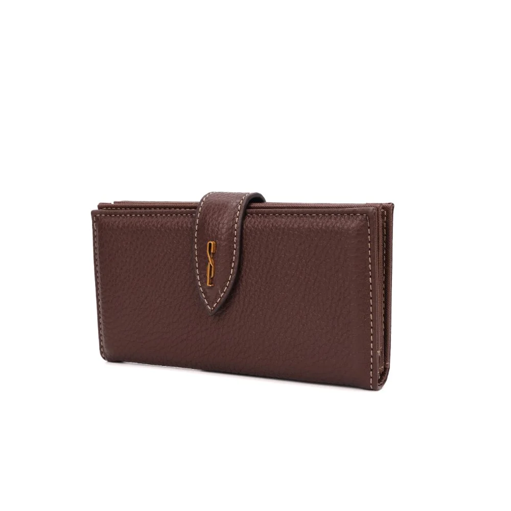 Carteira Retangular Floater Marrom Dark Cocoa - vista 3 de 7