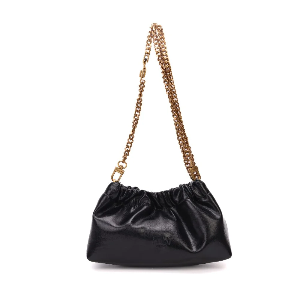 Bolsa Soft Preto Alça de Ombro Corrente - vista 3 de 7