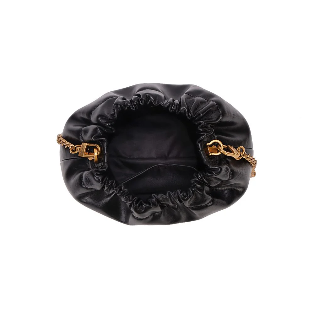 Bolsa Soft Preto Alça de Ombro Corrente - vista 7 de 7