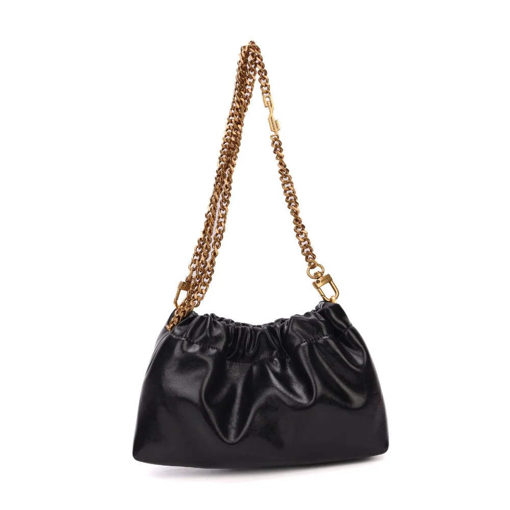 Bolsa Soft Preto Alça de Ombro Corrente - vista 4 de 7