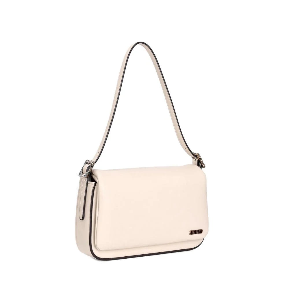 Bolsa M Material Soft New Marfim - vista 1 de 2