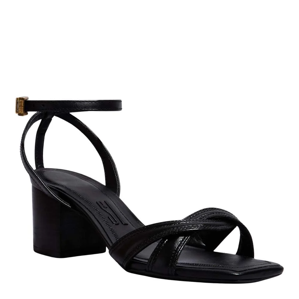 Sandália Couro Confort Preto - vista 2 de 4