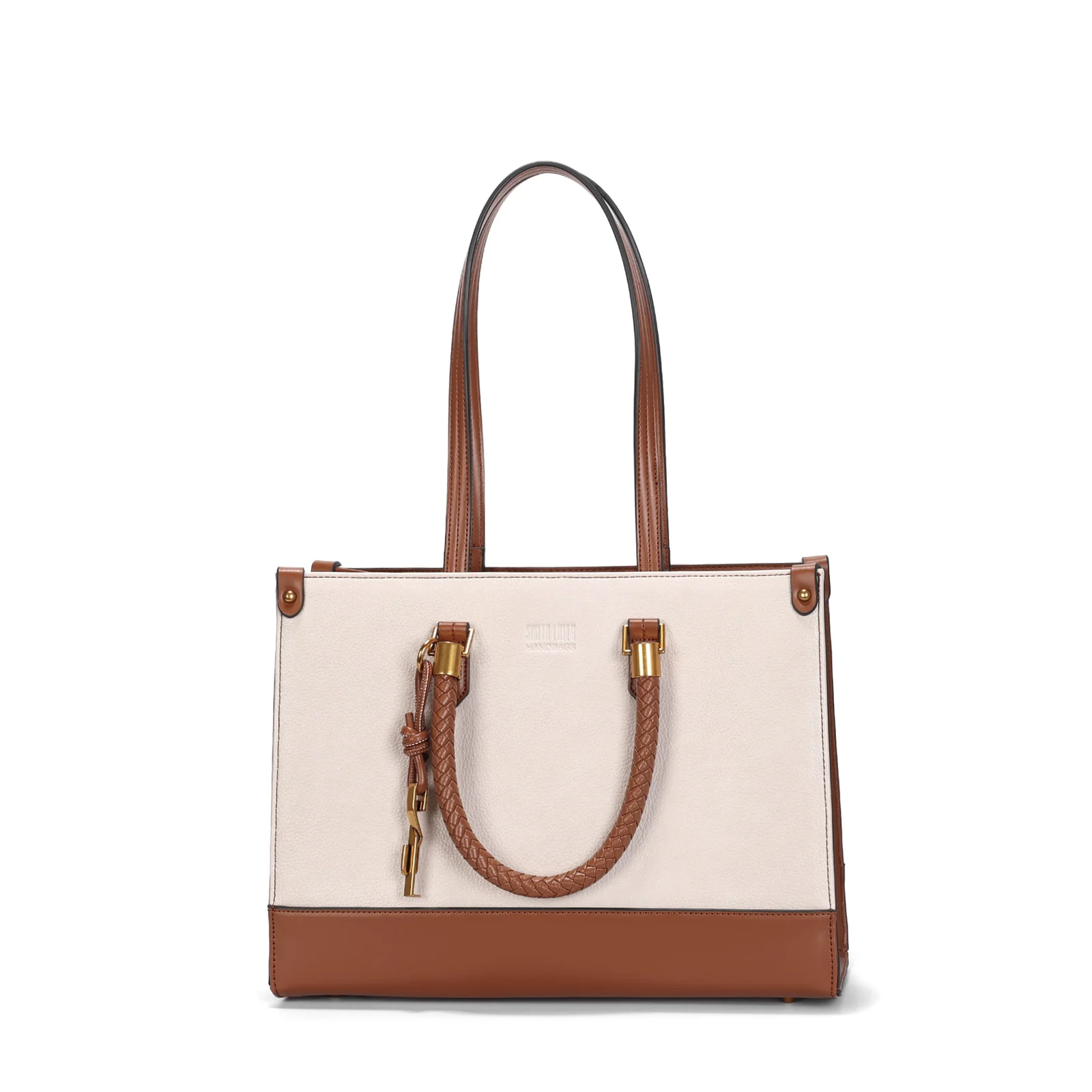 Bolsa Grande Estruturada Floater Off White Alça Dupla - vista 1 de 3