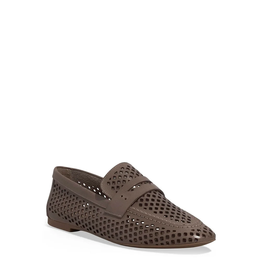 Mocassim Couro Confort Cinza Fog - vista 2 de 5