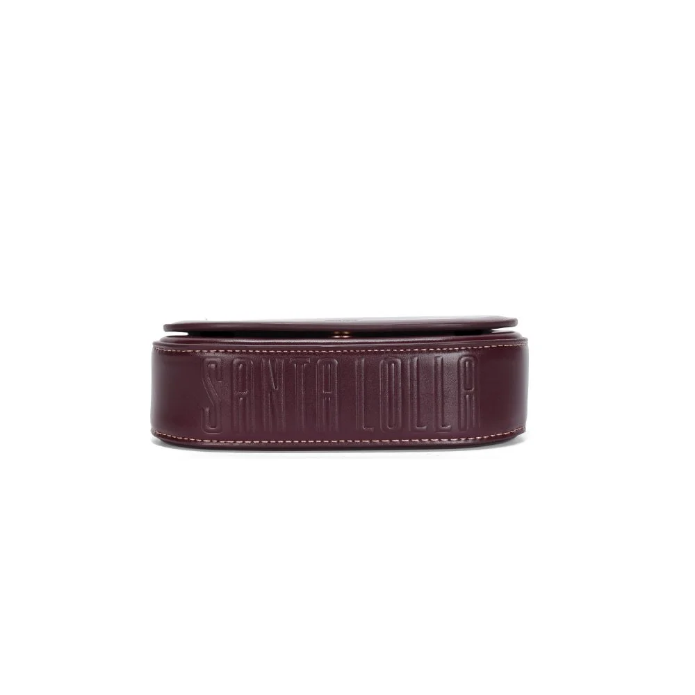 Bolsa Pequena Soft Roxo Berry Alça de Ombro - vista 4 de 4