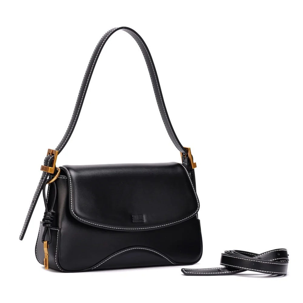 Bolsa M Material Soft Preto - vista 2 de 7
