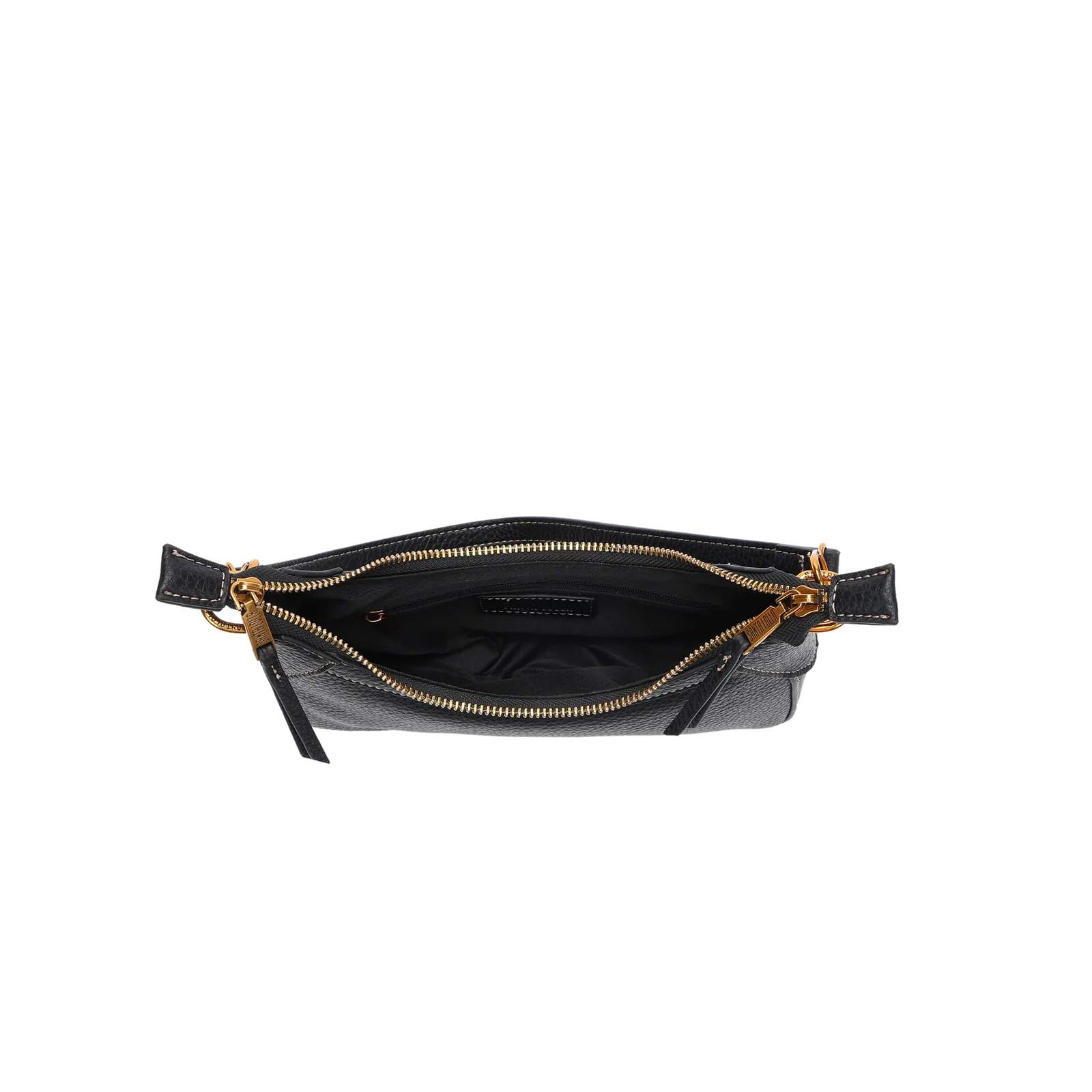 Bolsa De Ombro Pequena Floater Preto Recortes - vista 5 de 5