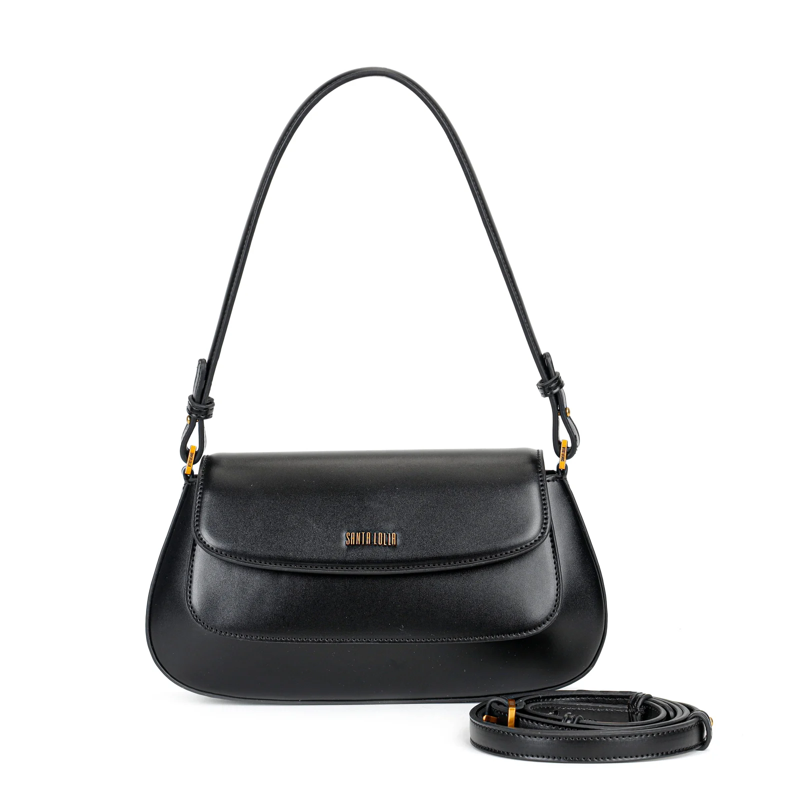 Bolsa M Material Soft Preto - vista 1 de 5
