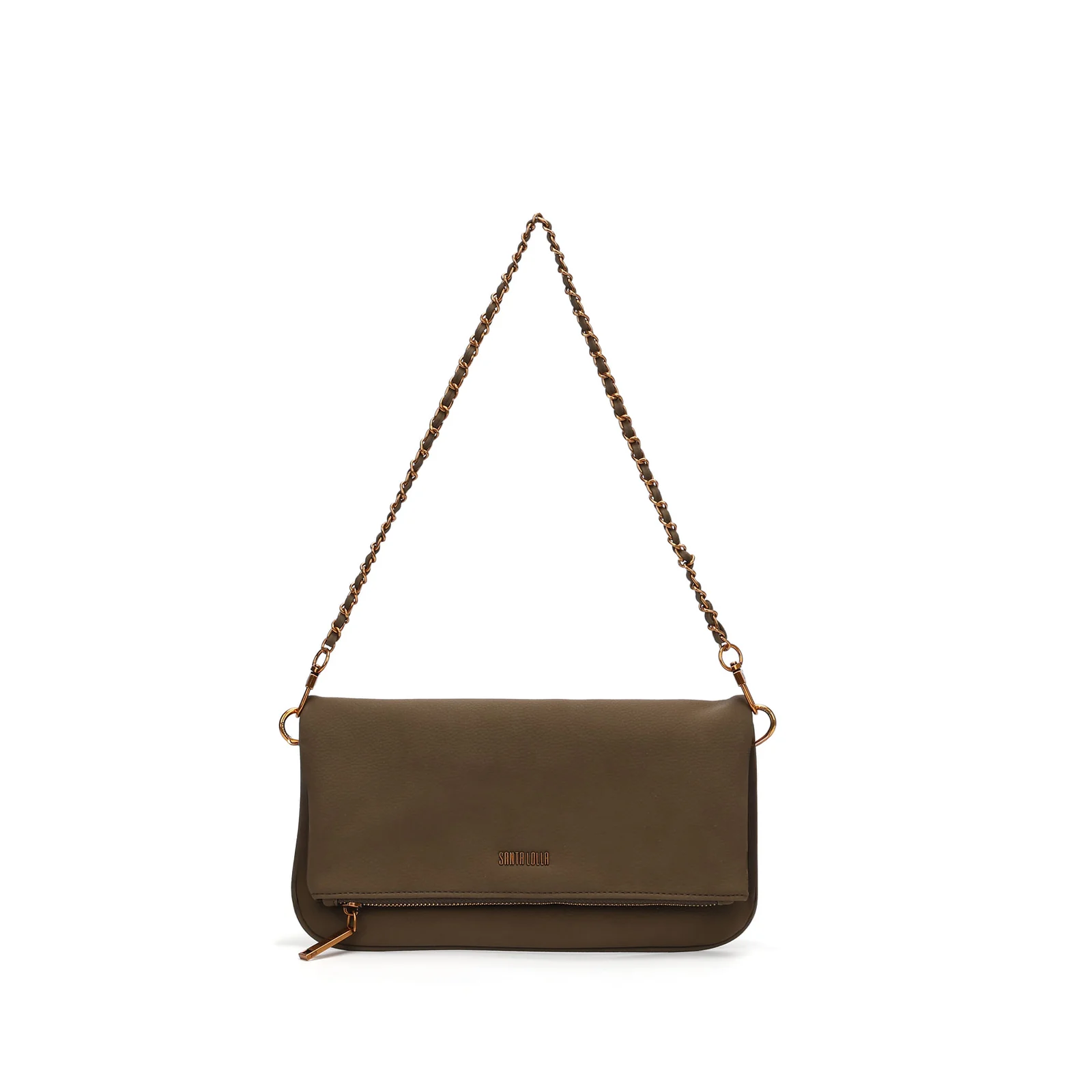 Bolsa M Material Nobuck Army - vista 5 de 5