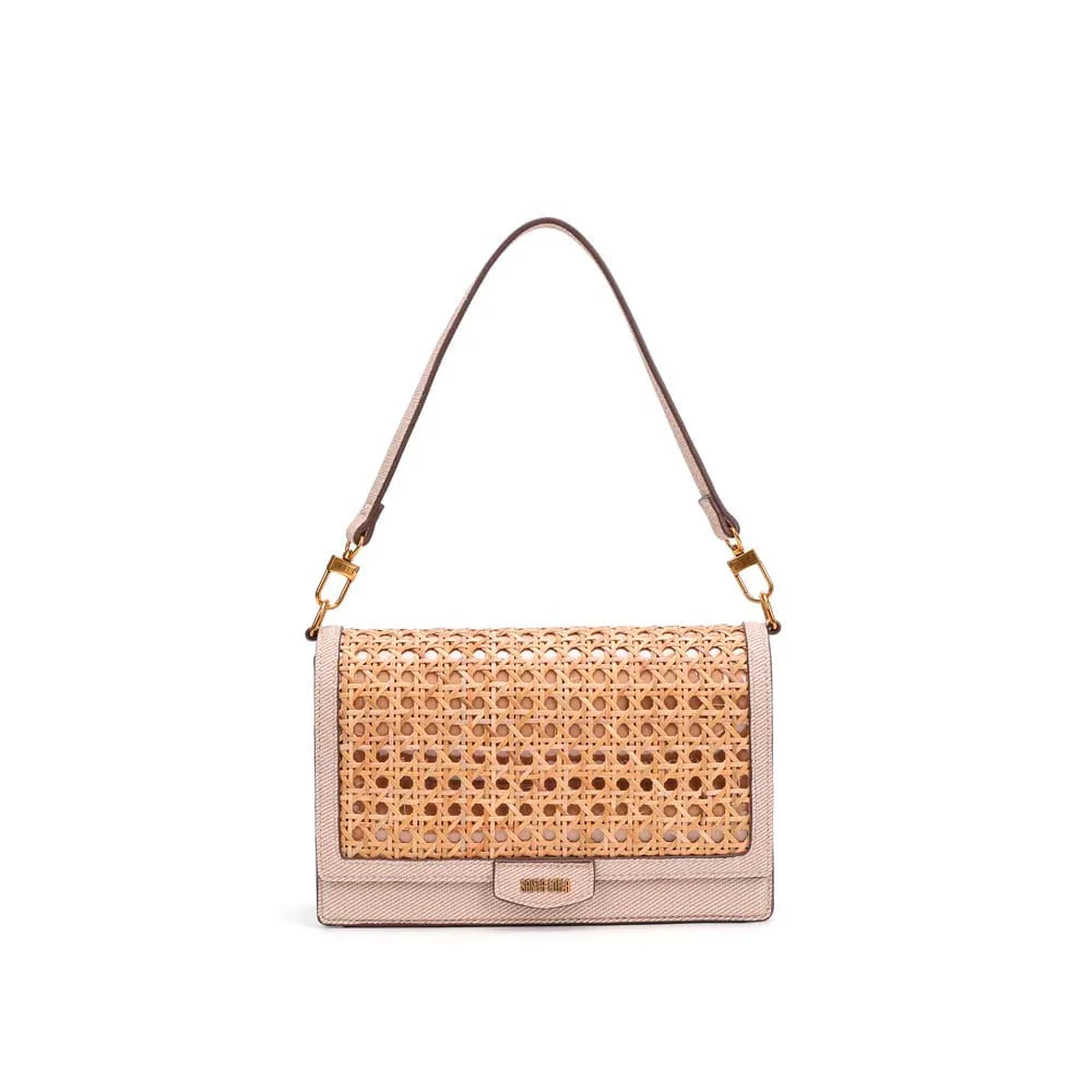 Bolsa Clutch Soft Bege Alça De Ombro - vista 2 de 6