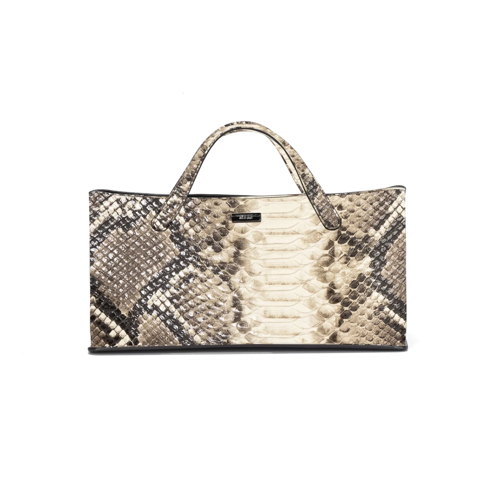 Bolsa Grande Estampa Animal Print Cobra Alça De Mão - vista 1 de 3