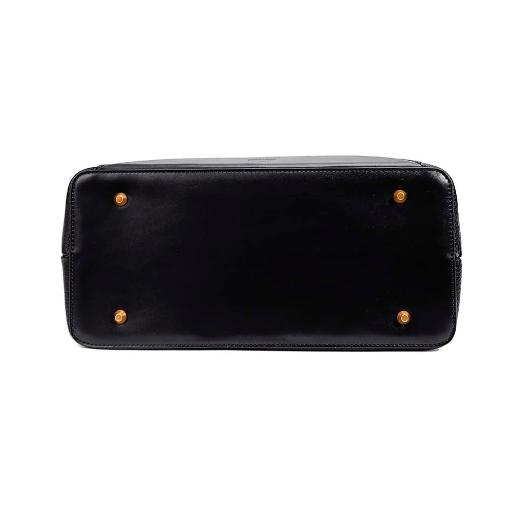 Bolsa Grande Floater Preta Alça De Ombro - vista 5 de 6