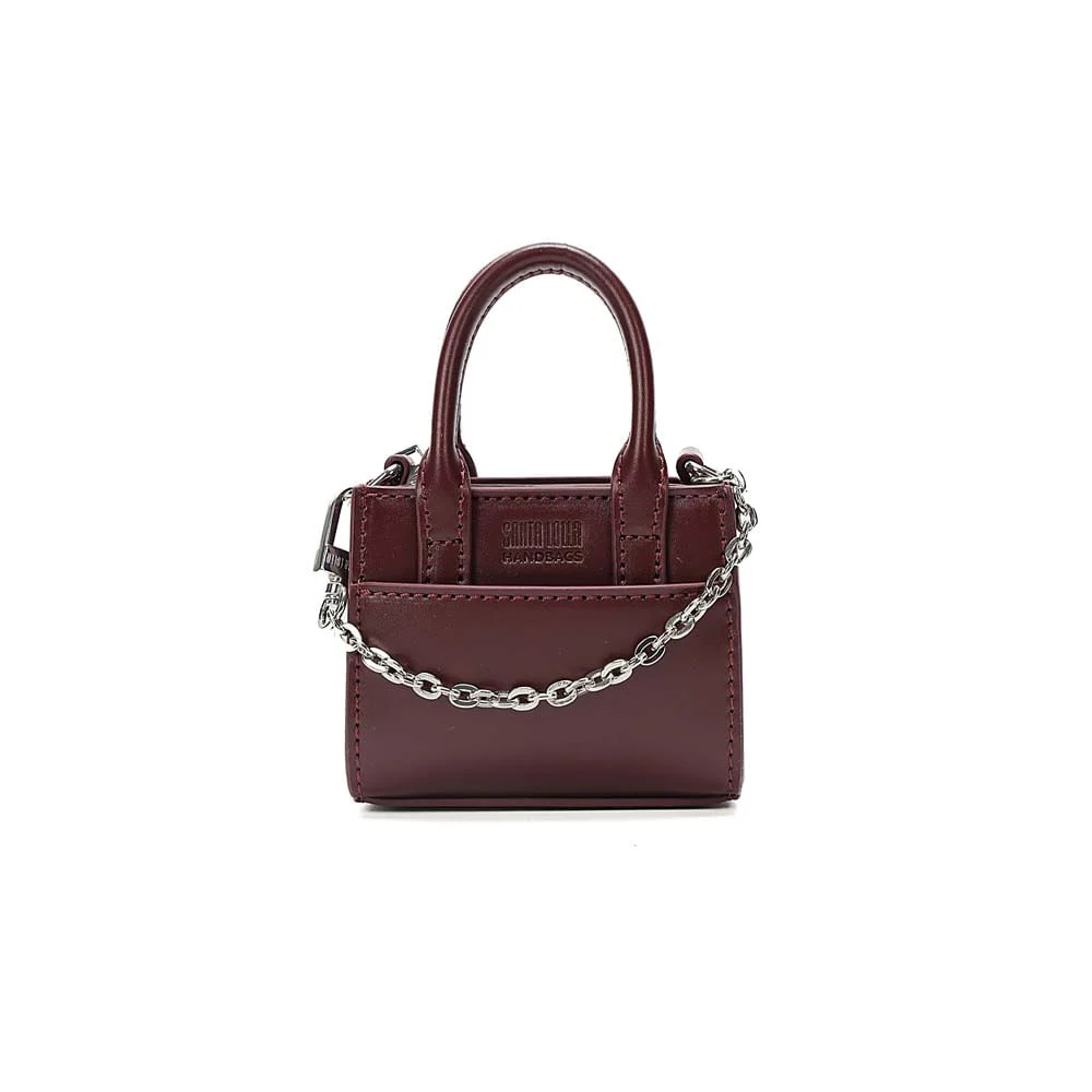 Chaveiro Mini Bolsa Floater Roxo Berry - vista 1 de 7