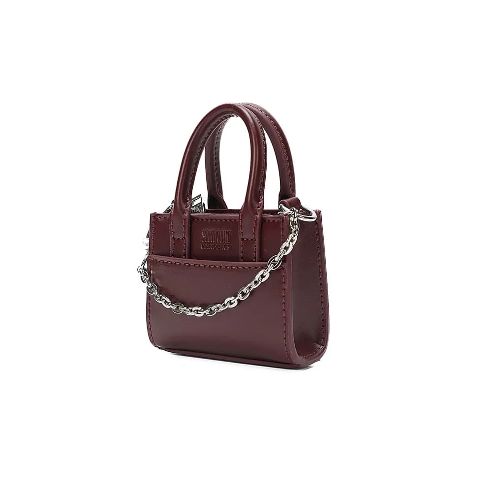 Chaveiro Mini Bolsa Floater Roxo Berry - vista 3 de 7