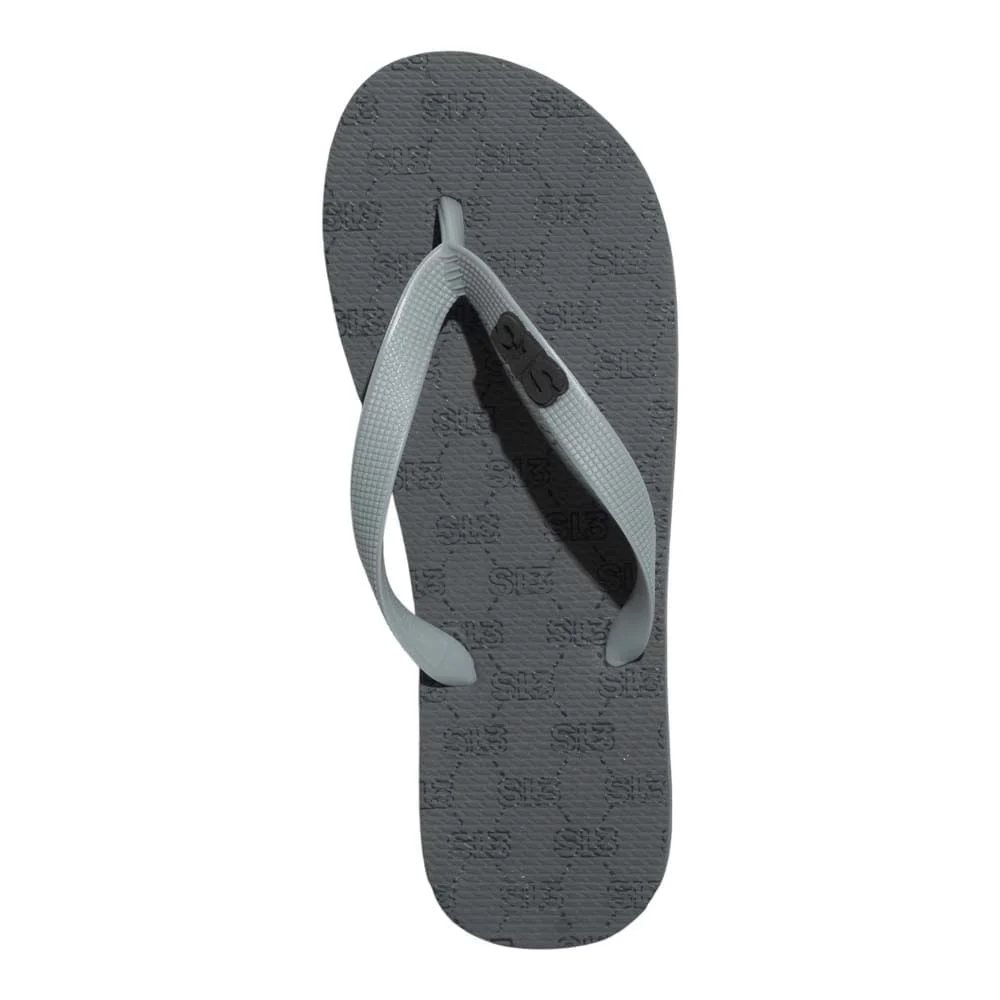 Chinelo Masculino Borracha Cinza Titânio - vista 4 de 4