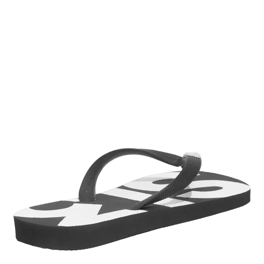 Chinelo Masculino Borracha Preto - vista 3 de 4