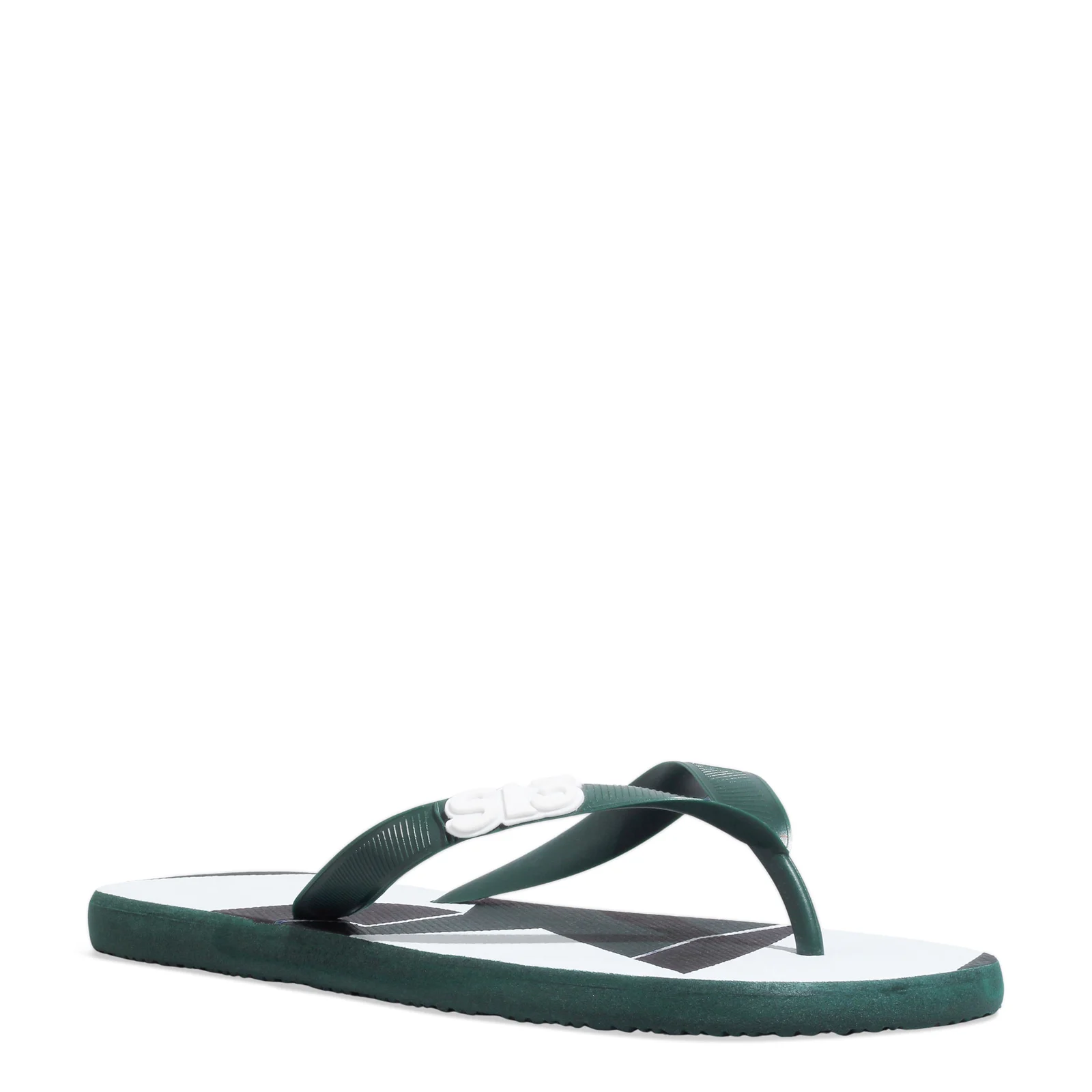 Chinelo Flip Flop Masculino Borracha Verde - vista 2 de 4