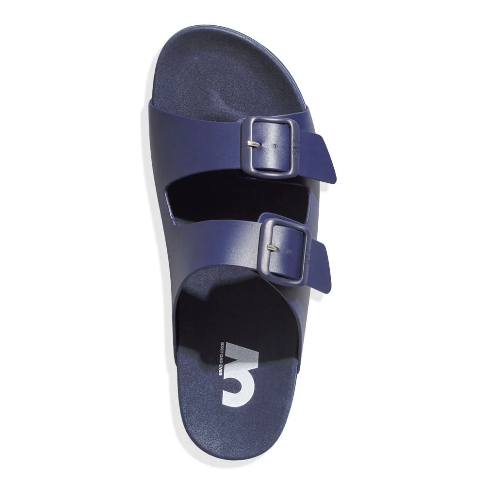 Papete Masculina Borracha Azul Safira - vista 4 de 4