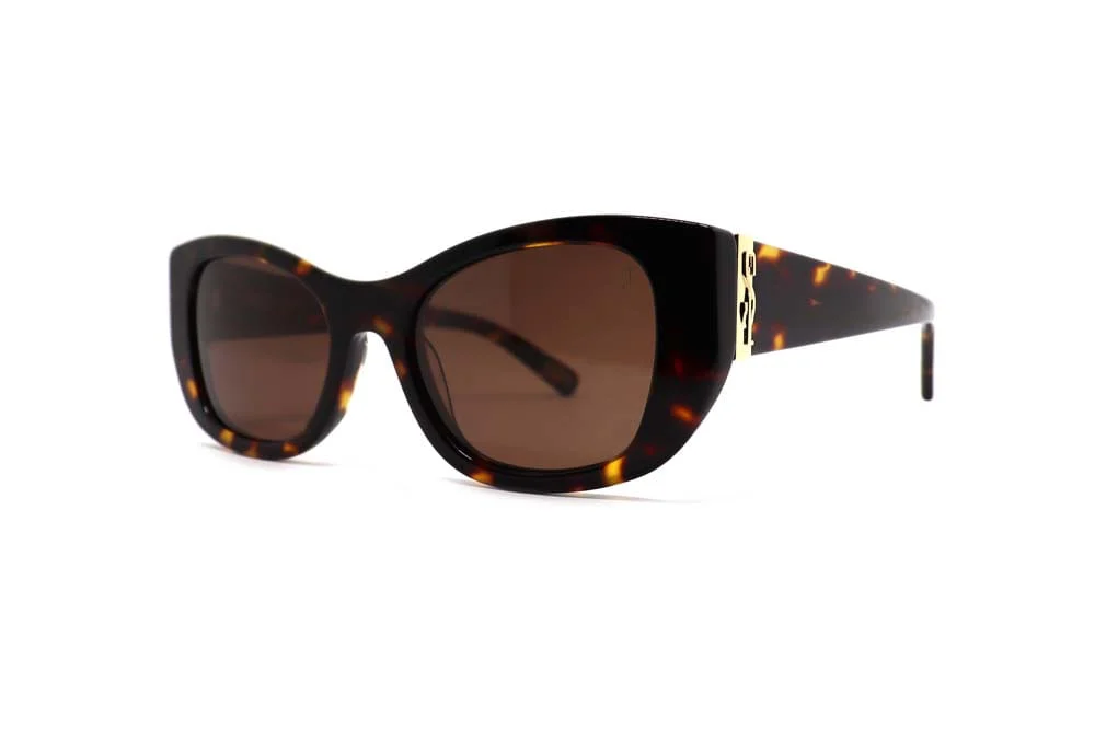 Óculos de Sol Gatinho Acetato Animal Print Tartaruga - vista 1 de 4