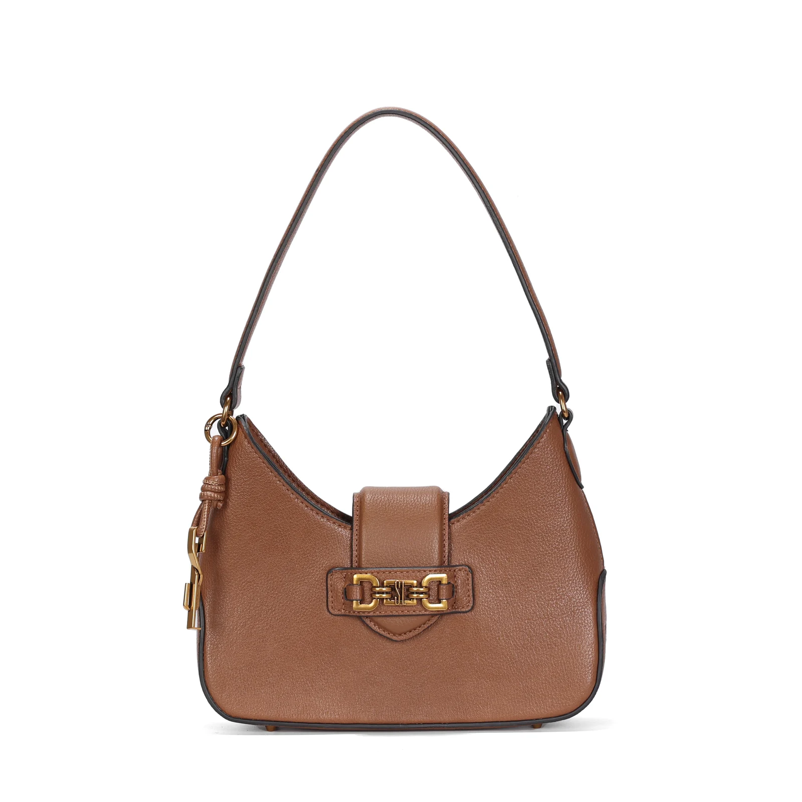 Bolsa Baguete Média Floater Marrom Bridão - vista 1 de 3