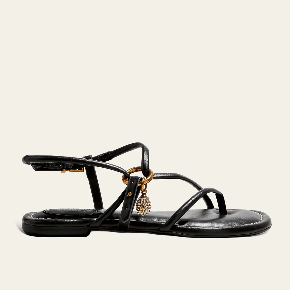 Rasteira Napa Gy Preta Black - vista 1 de 2