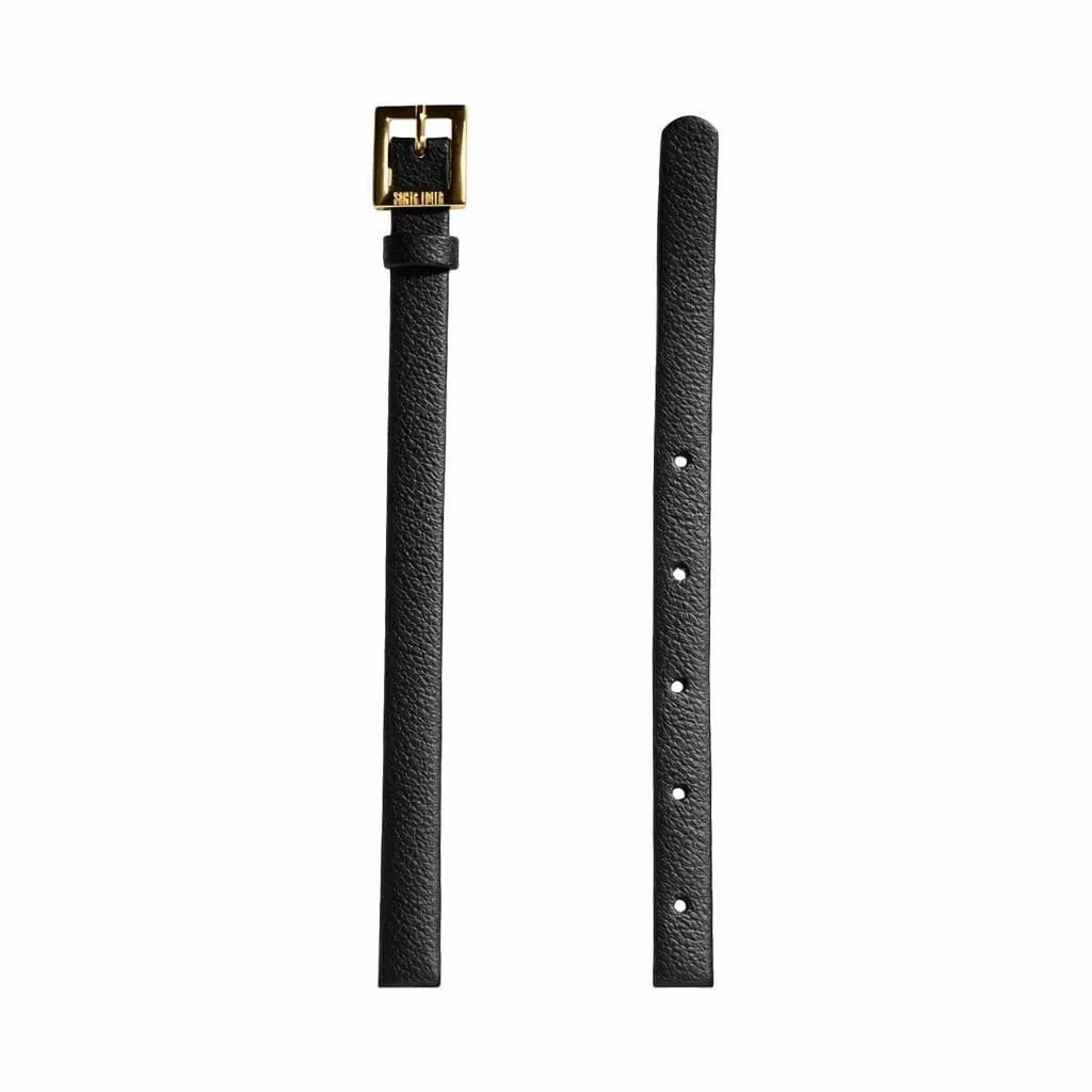 Cinto Couro Floater Preto - vista 2 de 2
