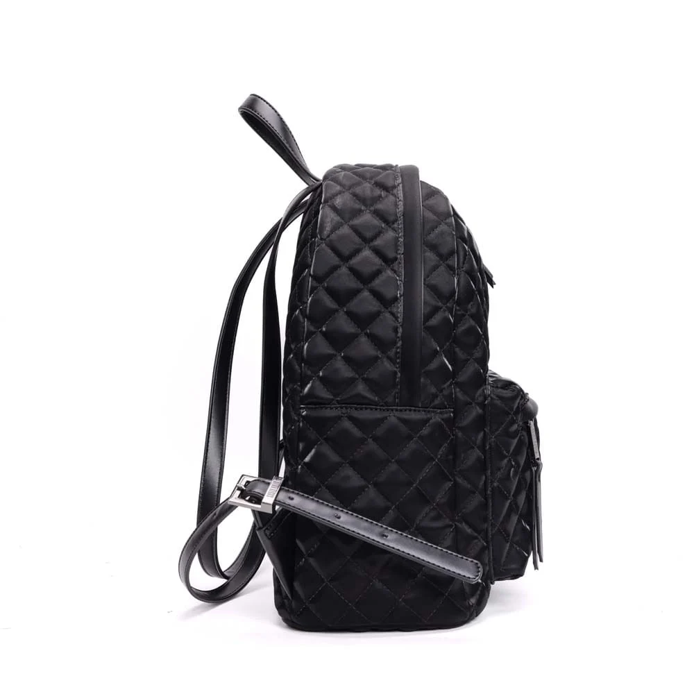 Mochila Nylon Matelassê Preta - vista 4 de 7