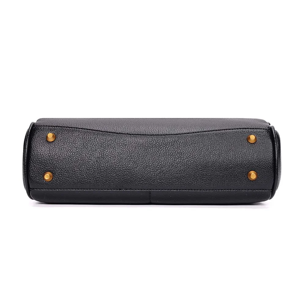 Bolsa Média Floater Alça De Ombro Preta - vista 6 de 7